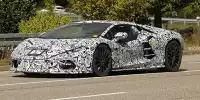 Bild zum Inhalt: Lamborghini Aventador: V12-Nachfolger zeigt sich als Erlkönig