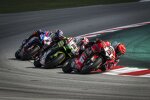 Michael Rinaldi vor Jonathan Rea und Toprak Razgatlioglu