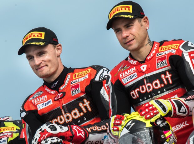 Alvaro Bautista, Chaz Davies Alvaro Bautista, Chaz Davies