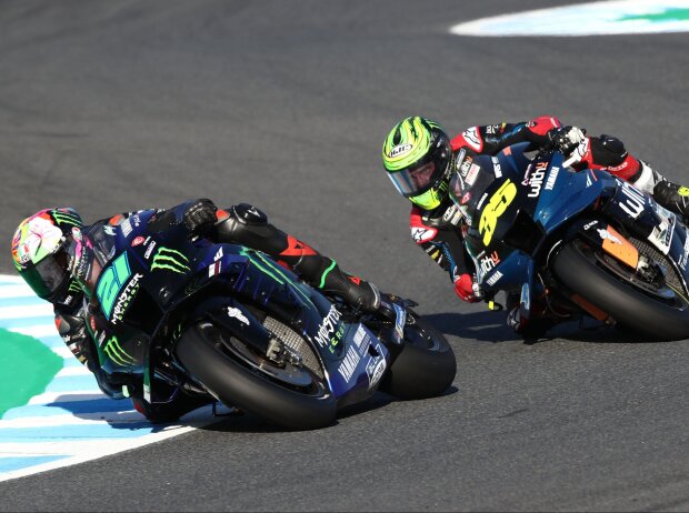 Franco Morbidelli, Cal Crutchlow Franco Morbidelli, Cal Crutchlow