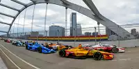 Start zum IndyCar-Rennen auf dem Stadtkurs in Nashville 2022