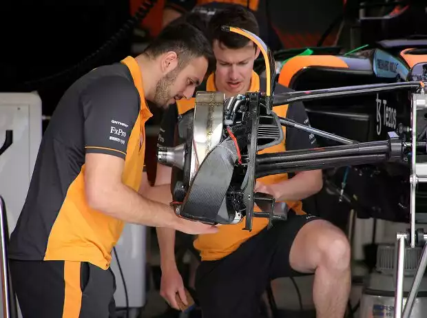 Bremse bei McLaren Titel-Bild zur News: Bremse bei McLaren