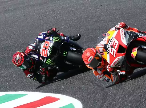 Marc Marquez, Fabio Quartararo Titel-Bild zur News: Marc Marquez, Fabio Quartararo