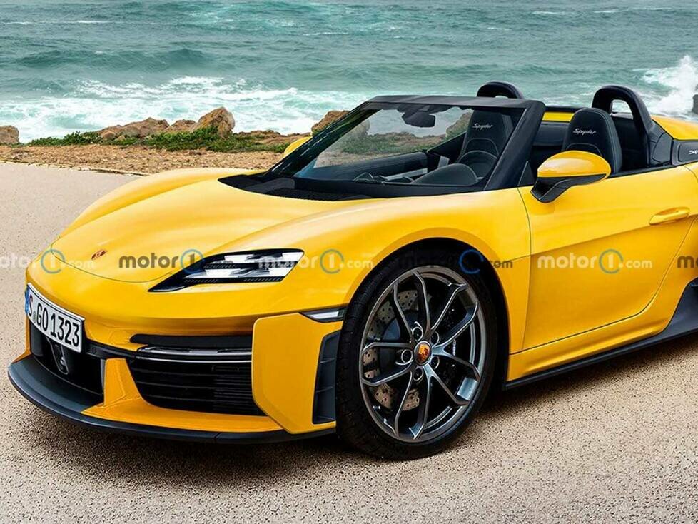 Porsche Boxster EV 2025 (Inoffizielles Rendering)