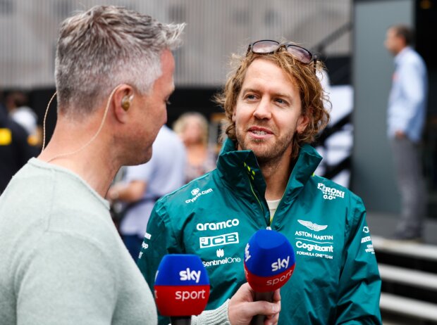 Sky-Experte Ralf Schumacher im Interview mit Sebastian Vettel