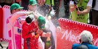 Champagnerdusche für Championship-Leader Sheldon van der Linde