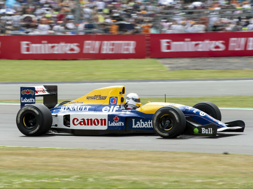 Sebastian Vettel, Nigel Mansell