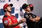 Francesco Bagnaia (Ducati) und Fabio Quartararo (Yamaha) 