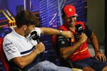 Pierre Gasly (AlphaTauri) und Carlos Sainz (Ferrari) 