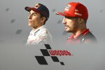 Marc Marquez (Honda) und Jack Miller (Ducati) 