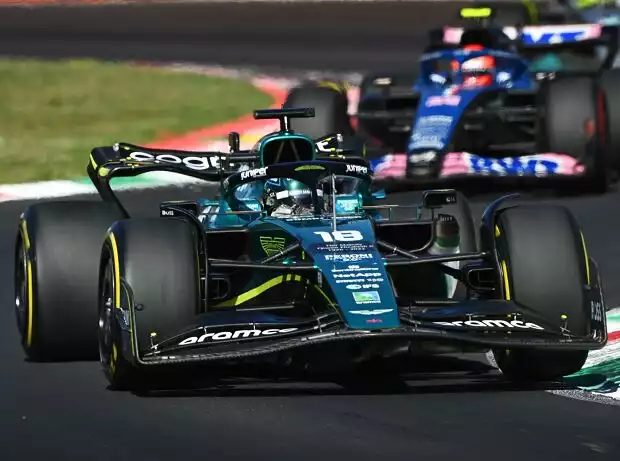 Lance Stroll, Esteban Ocon Titel-Bild zur News: Lance Stroll, Esteban Ocon