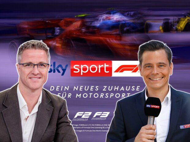 Sky-F1-Experte Ralf Schumacher, Sky-F1-Kommentator Sascha Roos