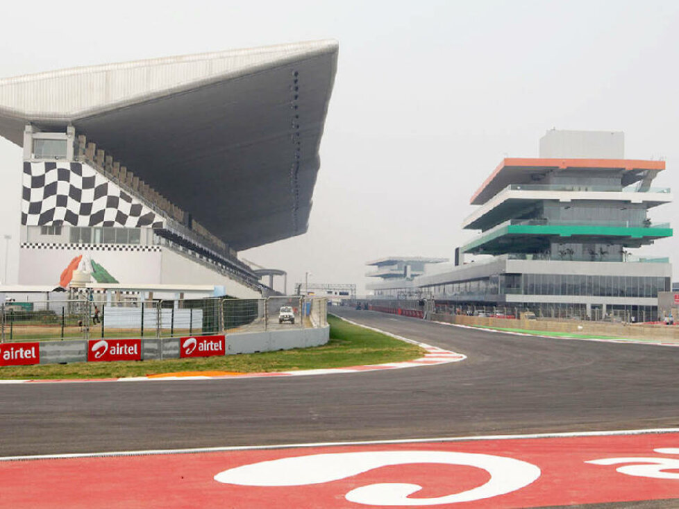 Buddh International Circuit in Noida, Indien