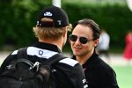 Valtteri Bottas (Alfa Romeo) und Felipe Massa 