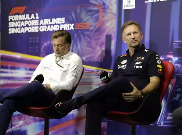 Jost Capito, Christian Horner, Andreas Seidl Titel-Bild zur News: Jost Capito, Christian Horner, Andreas Seidl