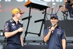 Max Verstappen (Red Bull) und Sergio Perez (Red Bull) 