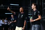 Lewis Hamilton (Mercedes) und George Russell (Mercedes) 