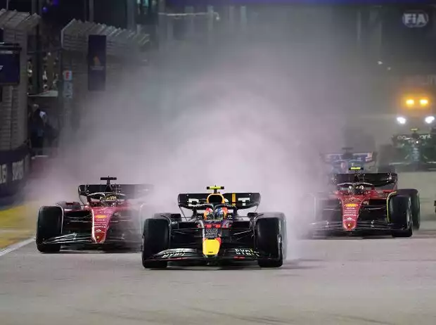 Sergio Perez, Charles Leclerc, Carlos Sainz, Lando Norris Titel-Bild zur News: Sergio Perez, Charles Leclerc, Carlos Sainz, Lando Norris