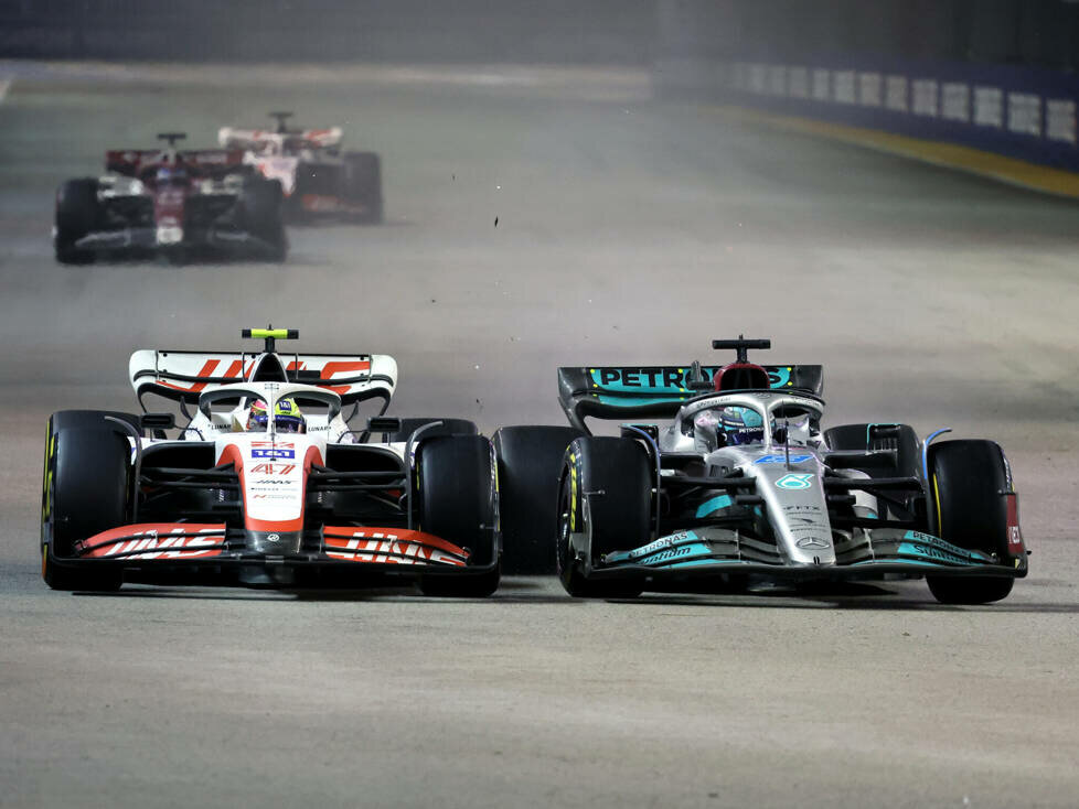 Mick Schumacher, George Russell