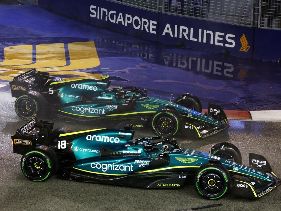 Lance Stroll, Sebastian Vettel