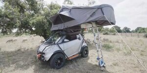 Smart Fortwo mit Camping-Umbau wird zum Expeditionsfahrzeug