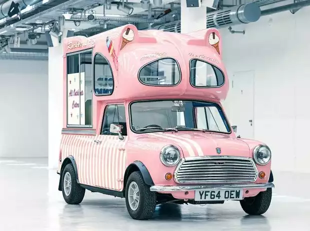Ice-Cream-Van auf Mini-Basis Titel-Bild zur News: Ice-Cream-Van auf Mini-Basis