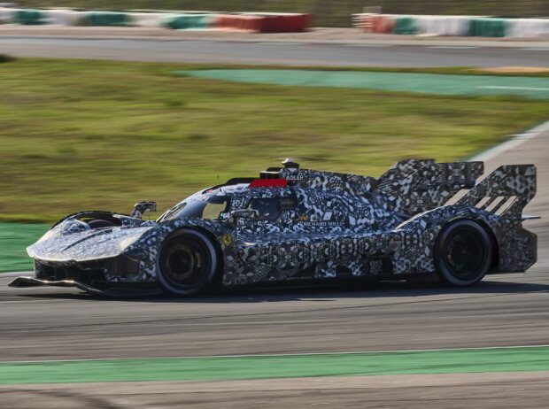 Titel-Bild zur News: LMH-Auto von Ferrari für die Hypercar-Klasse der WEC 2023