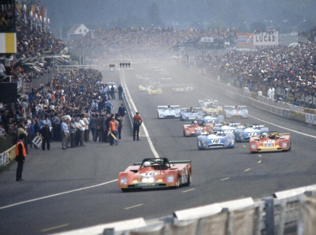 Start zu den 24h Le Mans 1973