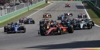 Start des Formel-1-Rennens in Spa 2022