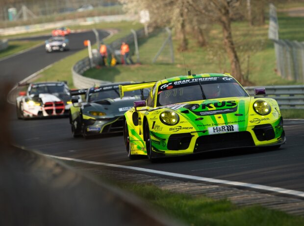 Titel-Bild zur News: Manthey Racing wird dieses Wochenende mit dem neuen Porsche 911 GT3 R debütieren