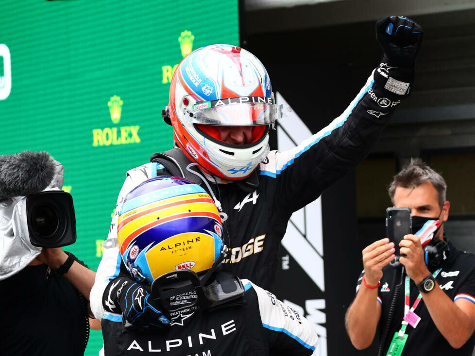 Esteban Ocon, Fernando Alonso