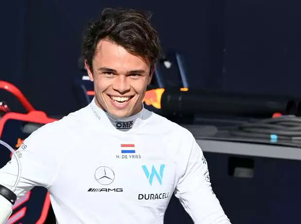 Nyck de Vries (Williams) beim Formel-1-Rennen in Monza 2022 Titel-Bild zur News: Nyck de Vries (Williams) beim Formel-1-Rennen in Monza 2022