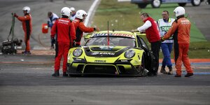 "Motor ist uns ins Auto geflogen": DTM 50 Zentimeter an Katastrophe vorbei