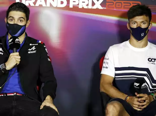 Titel-Bild zur News: Esteban Ocon, Pierre Gasly