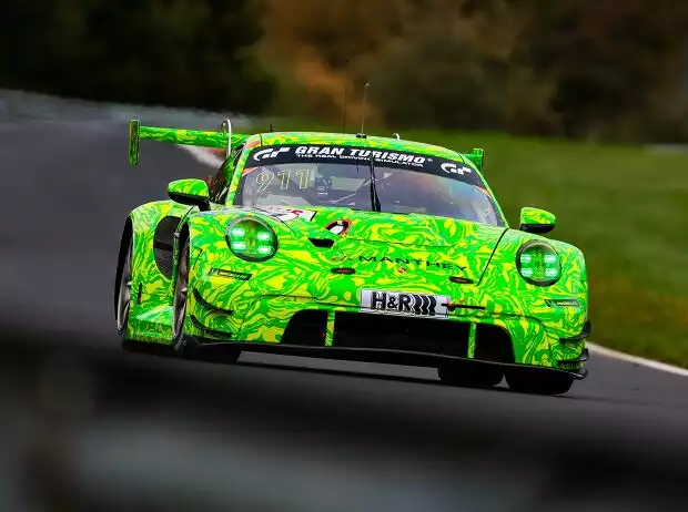Titel-Bild zur News: Der 992er-GT3-Prototyp legte beim Barbarossapreis ein gelungenes Debüt hin