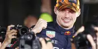 Max Verstappen wird fotografiert nach dem Formel-1-Rennen in Suzuka 2022