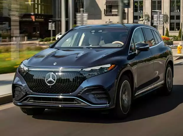 Mercedes-Benz EQS 580 (2023) Geländewagen Titel-Bild zur News: Mercedes-Benz EQS 580 (2023) Geländewagen