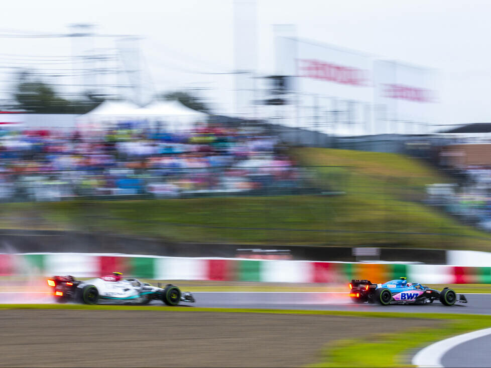 Esteban Ocon, Lewis Hamilton