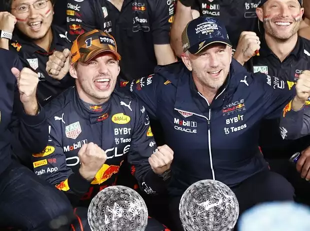 Titel-Bild zur News: Adrian Newey, Helmut Marko, Max Verstappen, Christian Horner, Sergio Perez