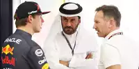 Christian Horner, Max Verstappen, Mark Thompson