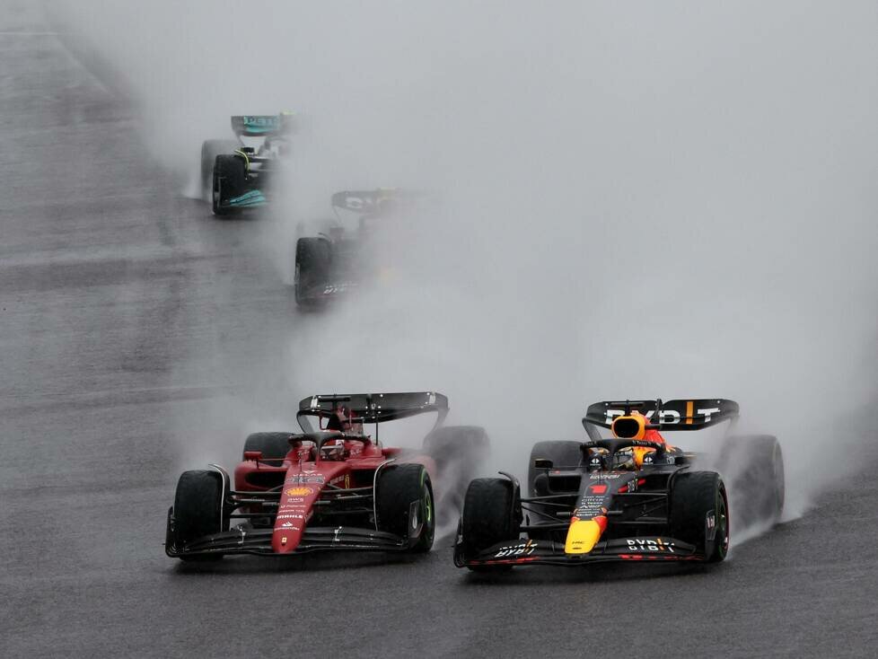 Max Verstappen, Charles Leclerc, Sergio Perez, Lewis Hamilton