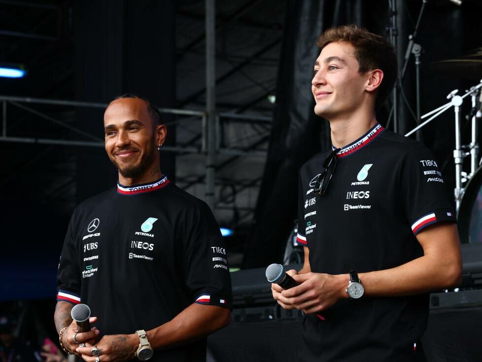 Lewis Hamilton, George Russell