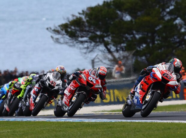 Francesco Bagnaia Andrea Dovizioso Francesco Bagnaia Andrea Dovizioso
