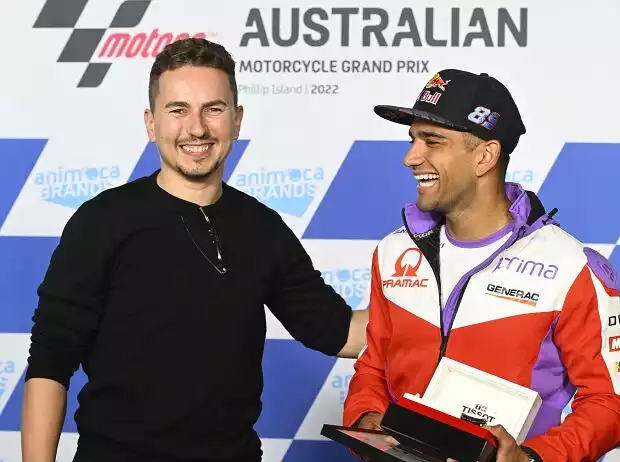 Jorge Lorenzo, Jorge Martin Titel-Bild zur News: Jorge Lorenzo, Jorge Martin