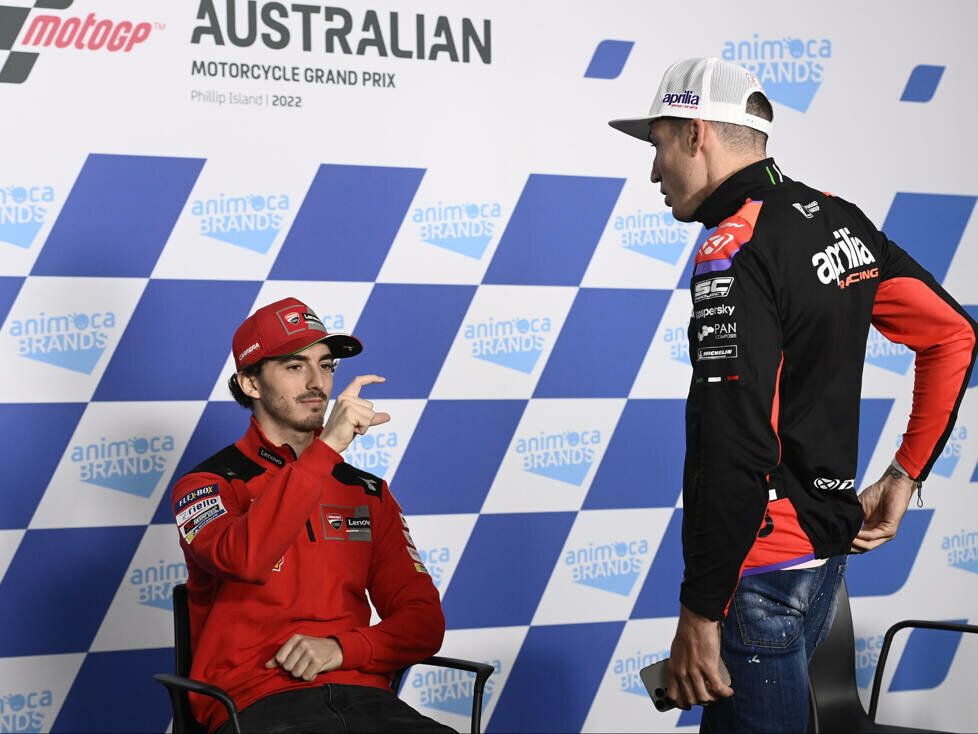 Francesco Bagnaia, Aleix Espargaro