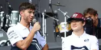 Bild zum Inhalt: Gasly über Tsunoda: "Werde sein ungefiltertes Verhalten vermissen"