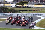 MotoGP-Start auf Phillip Island