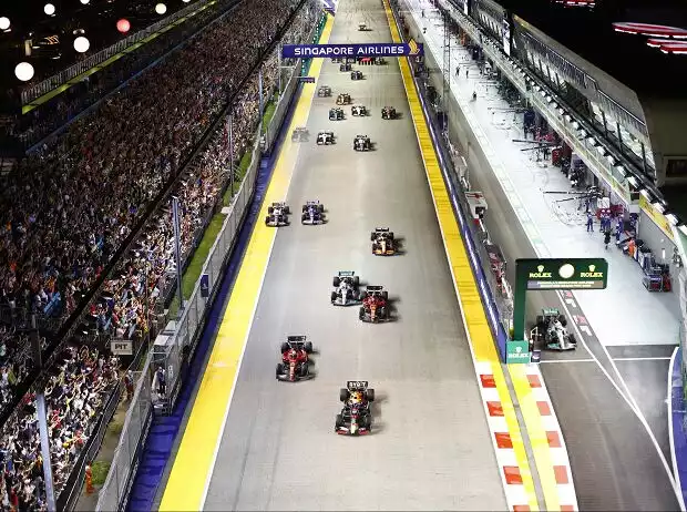 Titel-Bild zur News: Sergio Perez, Charles Leclerc, Carlos Sainz, Lewis Hamilton