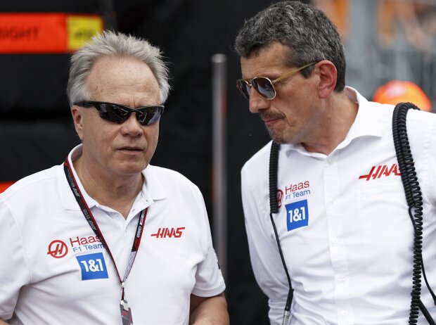 Gene Haas und Günther Steiner Gene Haas und Günther Steiner