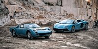 Letzter Lamborghini Aventador und Miura Roadster